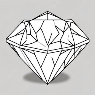 Sparkling Diamond Coloring Page 36214-28665