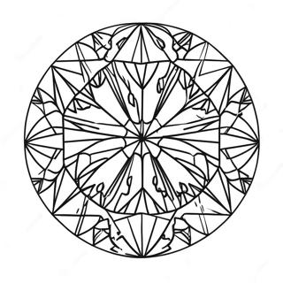 Sparkling Diamond Coloring Page 36214-28666