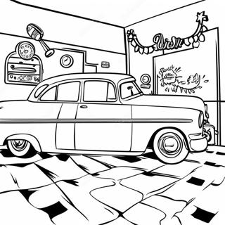 50s Coloring Pages