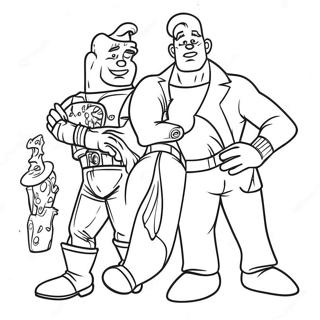 Crayola Movie Characters Coloring Page 36243-28650