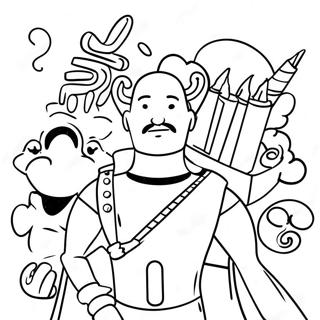 Crayola Movie Characters Coloring Page 36243-28651