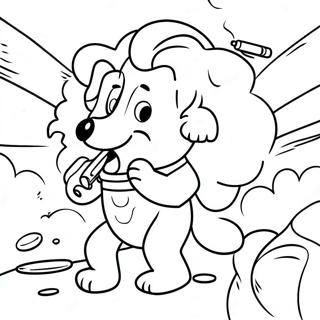 Colorful Crayola Movie Scene Coloring Page 36244-28669