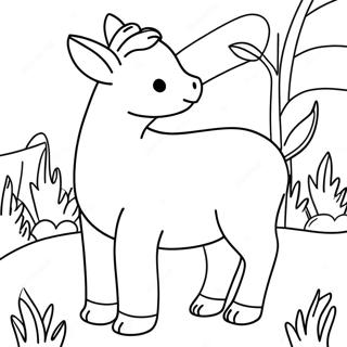 Thick Lined Coloring Pages