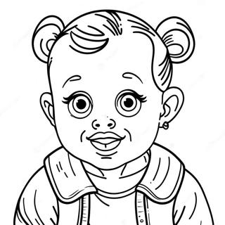 Cry Baby Coloring Page 3630-2893