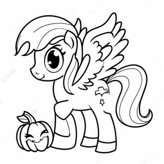 My Little Pony Halloween Pagini De Colorat