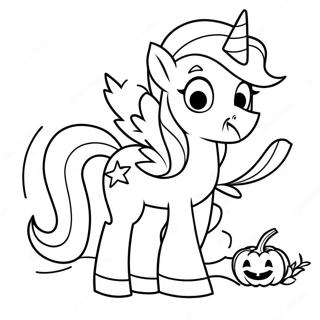 Min Lilla Pony Halloween Målarbild 36343-28742