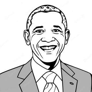 Barack Obama Coloring Page 36353-28747