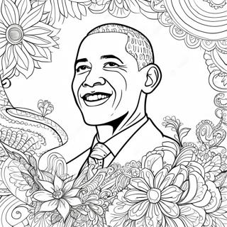 Barack Obama Inspirational Quote Coloring Page 36354-28753