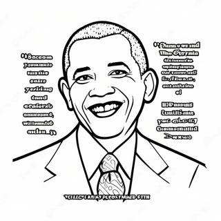 Barack Obama Inspirational Quote Coloring Page 36354-28754