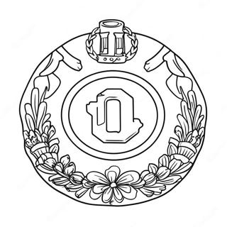 Ohio State Flag Coloring Page 36373-28770