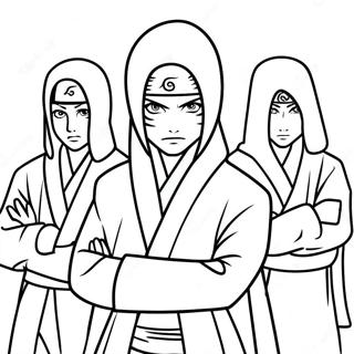 Akatsuki Boyama Sayfaları