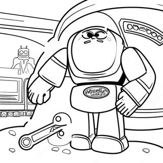 Mitchells Vs The Machines Coloring Pages