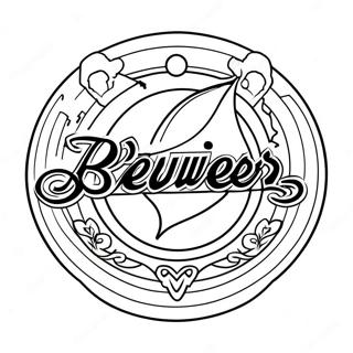 Brewers Logo Coloring Page 36473-28874