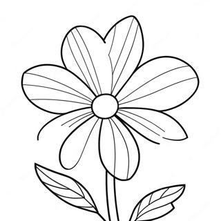 Violet Coloring Pages