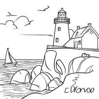 Maine State Outline Coloring Page 36533-28899