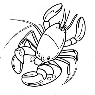 Lobster In Maine Coloring Page 36534-28917