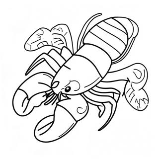 Lobster In Maine Coloring Page 36534-28918