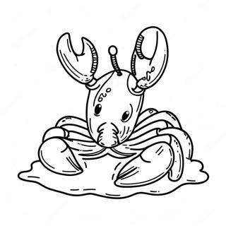 Lobster In Maine Coloring Page 36534-28920