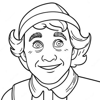 Buddy The Elf Coloring Pages