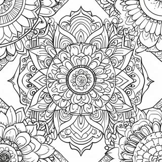 Pagina Da Colorare Mandala Curativo 36583-28948