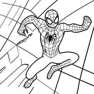 Spiderman Roblox Coloring Pages