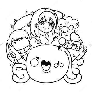 Doki Doki Literature Club Coloring Pages