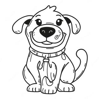 Dog Man Coloring Page 36613-28962