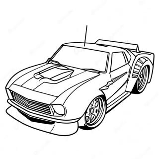 Derby Car Coloring Pages