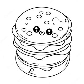 Cute Toca Boca Crumpets Coloring Page 36824-29118