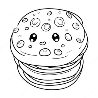 Cute Toca Boca Crumpets Coloring Page 36824-29120