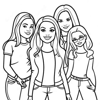 Mean Girls Coloring Pages