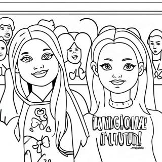 Mean Girls Iconic Quotes Coloring Page 36894-29178