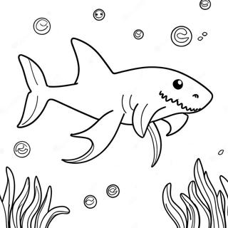 Goblin Shark Coloring Pages