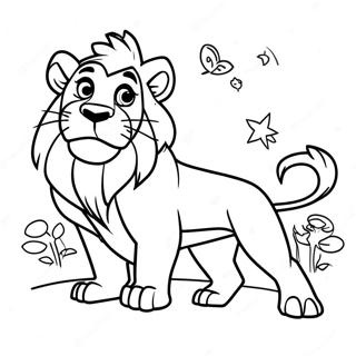 Lion King 2 Coloring Page 36953-29211