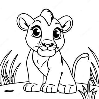 Lion King 2 Coloring Page 36953-29212