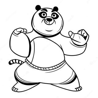 Kung Fu Panda 3 Coloring Pages