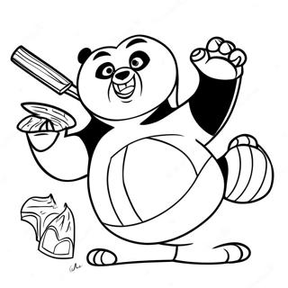 Kung Fu Panda 3 Coloring Page 36963-29219