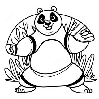 Kung Fu Panda 3 Coloring Page 36963-29220