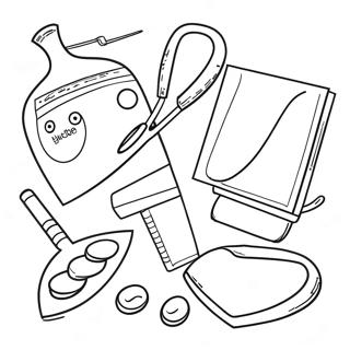 Doctor Tools Coloring Page 36983-29259