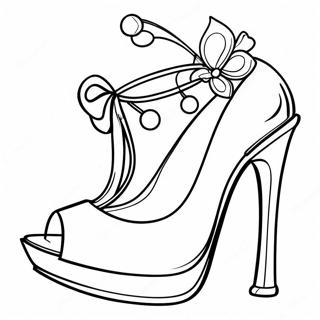 Heels Coloring Page 37003-29241