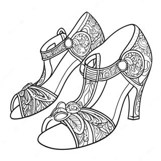 Heels Coloring Page 37003-29243