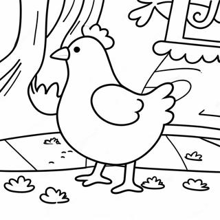 Where's Chicky Coloring Page 37043-29294