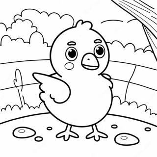 Where's Chicky Coloring Page 37043-29295