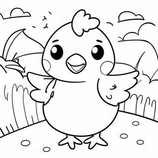 Where's Chicky Coloring Page 37043-29296