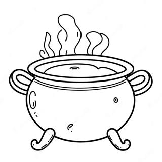 Cauldron Coloring Page 37063-29341