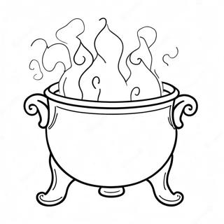 Cauldron Coloring Page 37063-29343