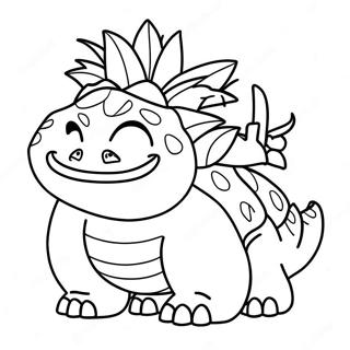 Venusaur Kleurplaat 37103-29326