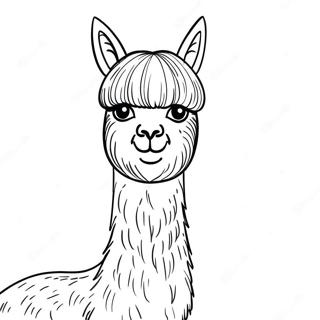 Alpaca Kleurplaat 37173-29388