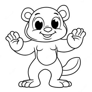 Mascot Coloring Page 37183-29401