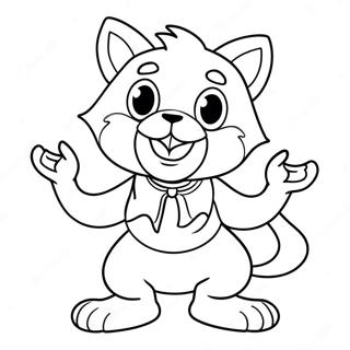 Mascot Coloring Page 37183-29402